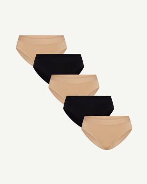 BlissWear Mid-Rise Brief 5-Pack