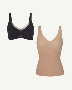 CrossOver Bra + LiftWear Tank Bundle