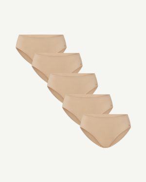 SoftForm Cotton Mid-Rise Brief 5-Pack